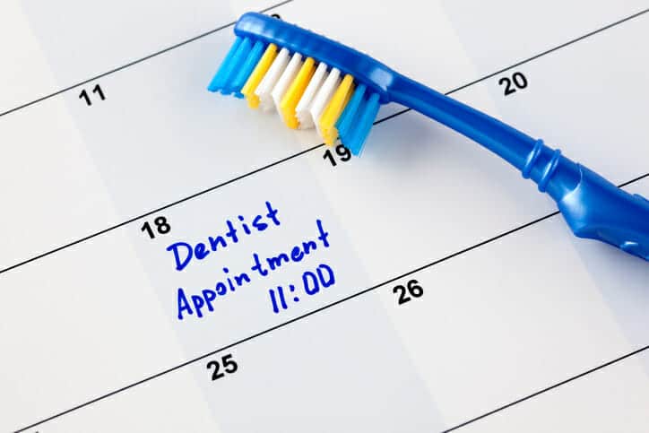 calendar with appointment