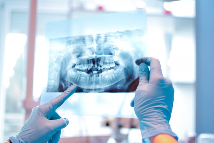 As a dental assistant, you will take and develop x-rays