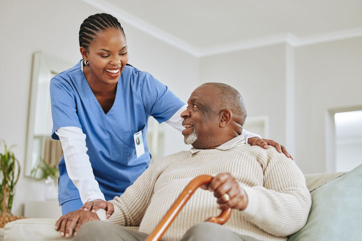 Assisting Patients With Hygiene After Personal Support Worker Training