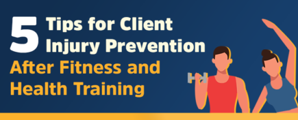 5 Tips for Client Injury Prevention After Fitness and Health Training