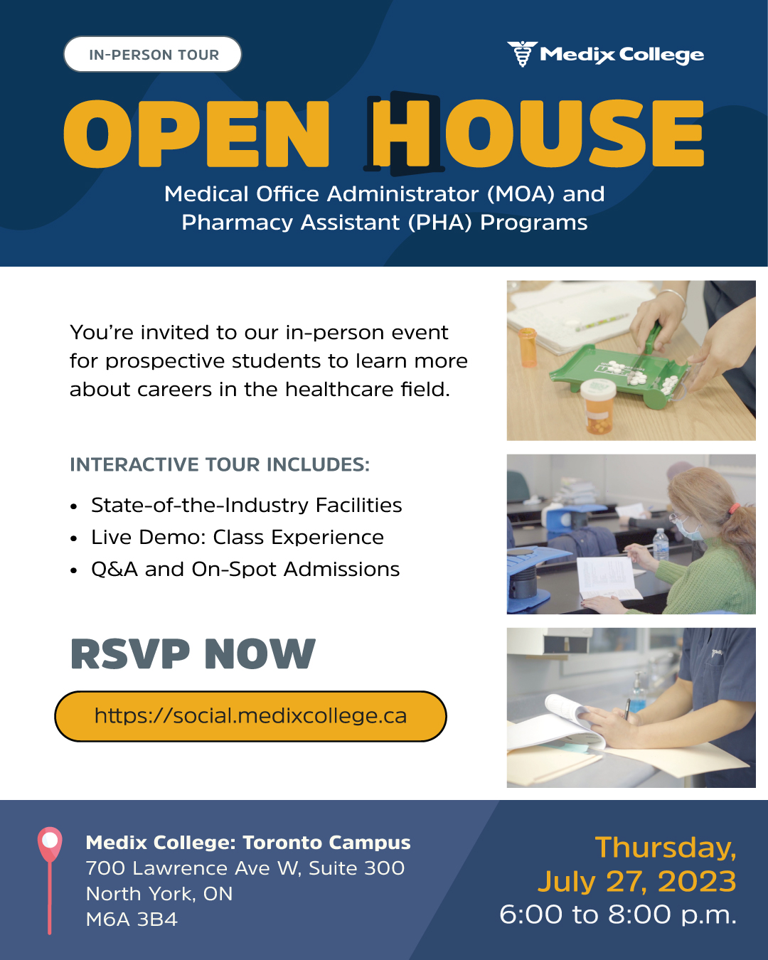 Medix College Open House