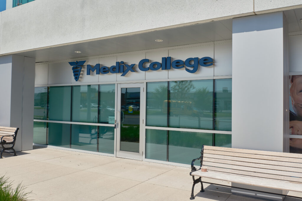Medix College Scarborough Campus School Entrance